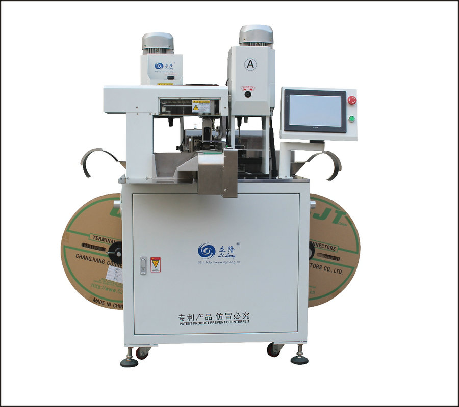 【全自動(dòng)雙頭壓著機(jī)】全自動(dòng)，您只需動(dòng)動(dòng)手指